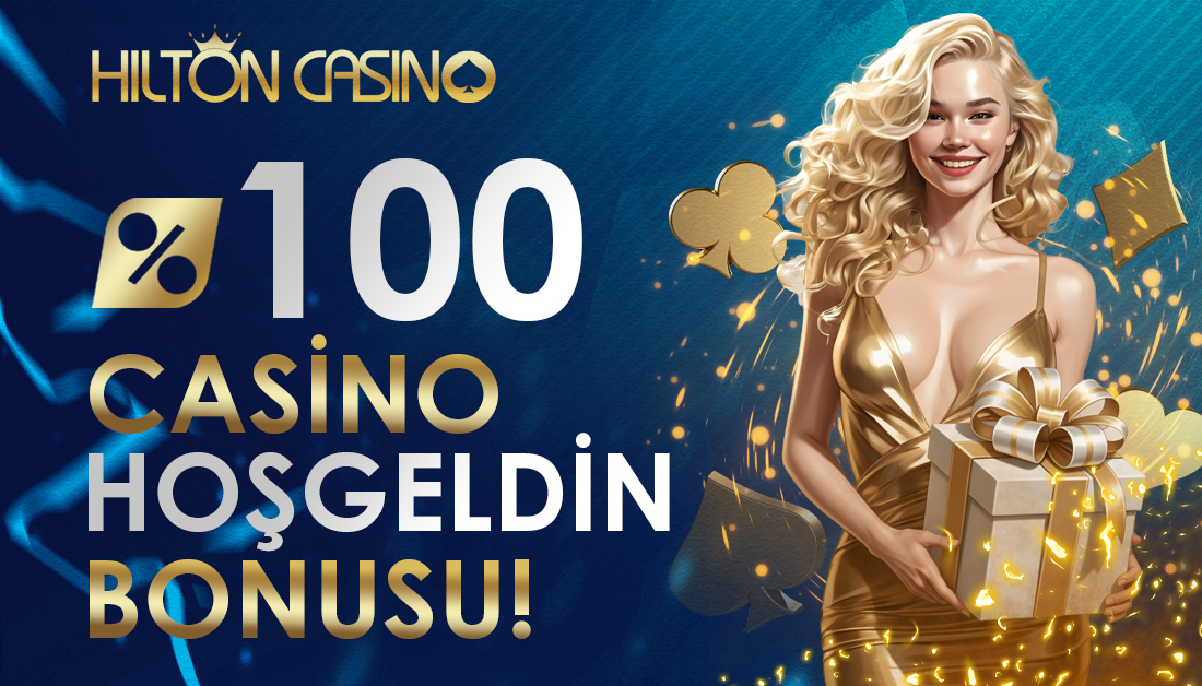%100 Casino Hoş Geldin Bonusu